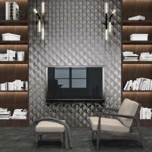 Embossed Feature Walls